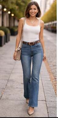 7 For All Mankind Low Rise A-Pocket Crystal Embellished Bootcut Jeans